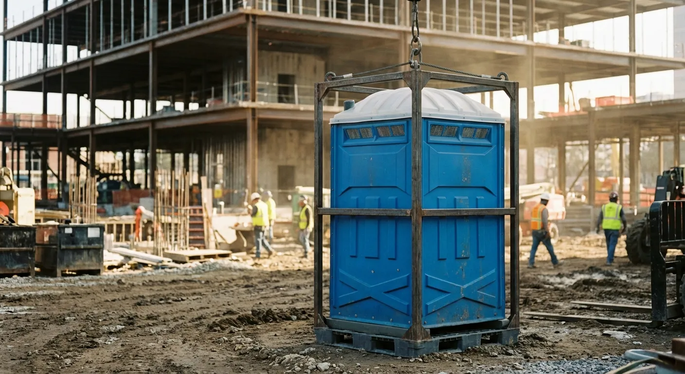 Crane Liftable Toilet in Merced, CA