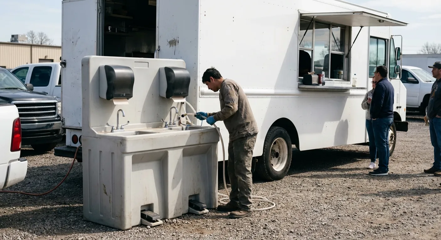 Hand Wash Station in Merced, CA