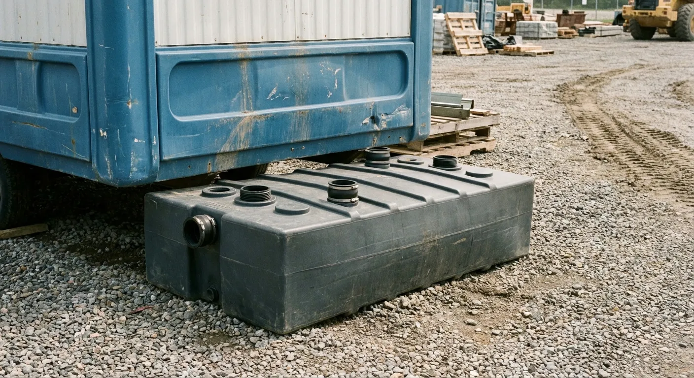 Waste holding tank rental process in Merced, CA