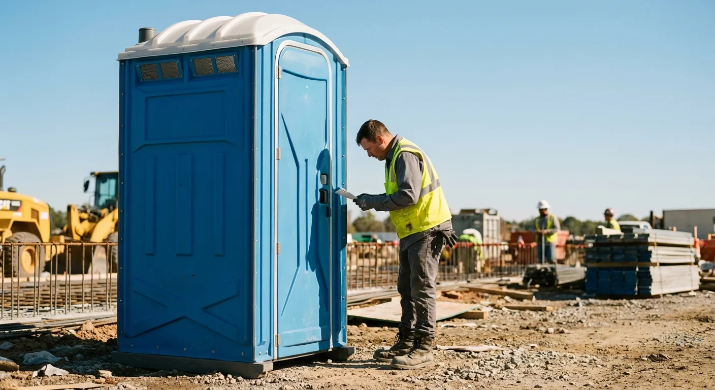 Clean portable restrooms at a special event in Merced, CA