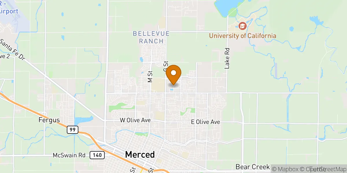 neighborhood map neighborhood map in Merced, CA