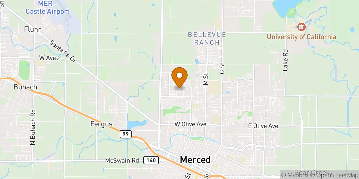 neighborhood map neighborhood map in Merced, CA