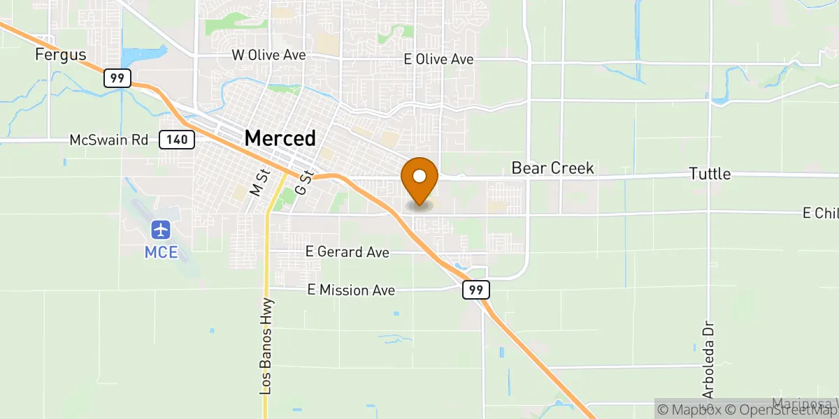 neighborhood map neighborhood map in Merced, CA