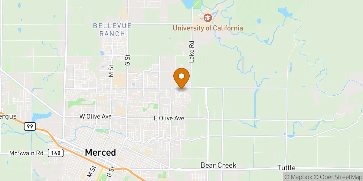 neighborhood map neighborhood map in Merced, CA