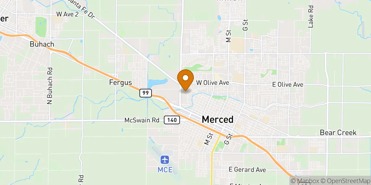 neighborhood map neighborhood map in Merced, CA