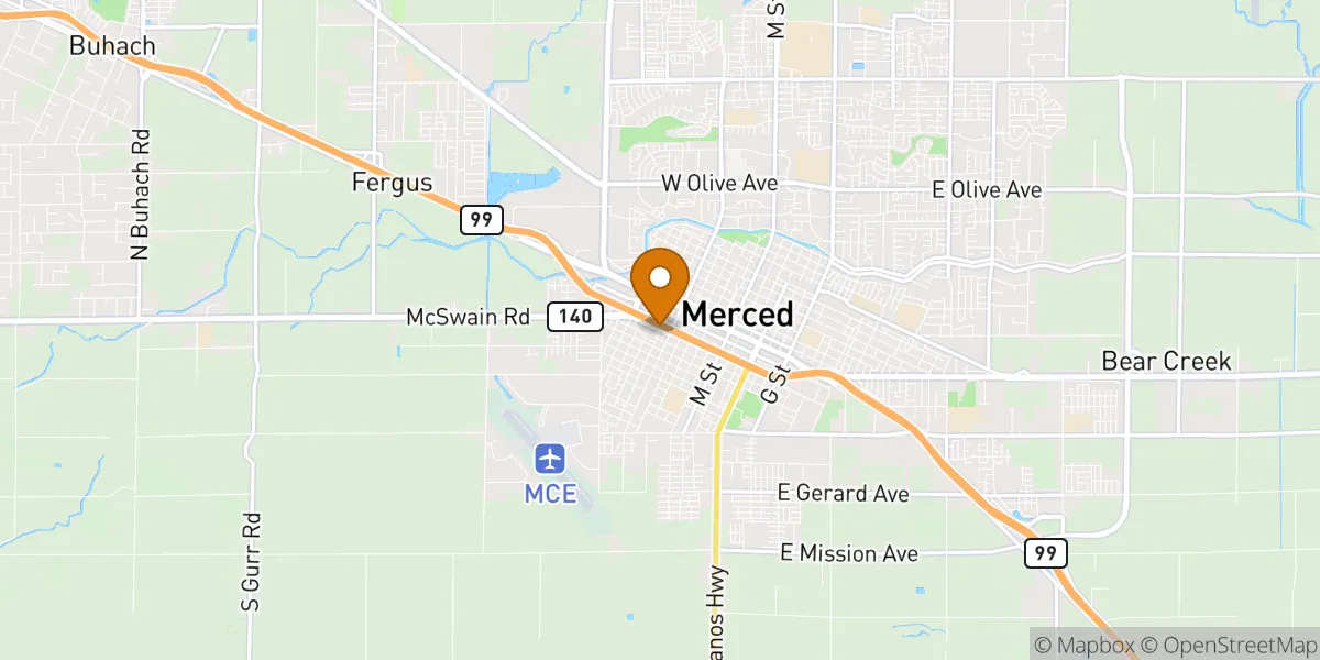 neighborhood map neighborhood map in Merced, CA